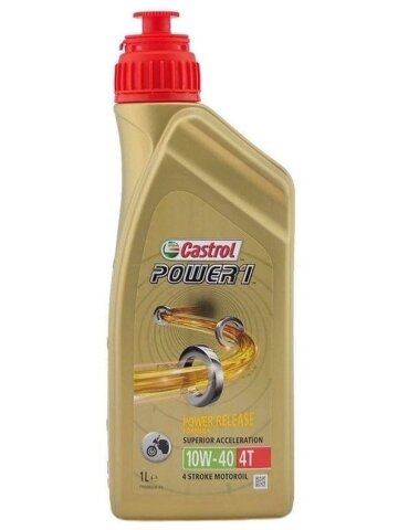 Motociklo variklio tepalas Castrol Power 1 4T 10W-40 1L