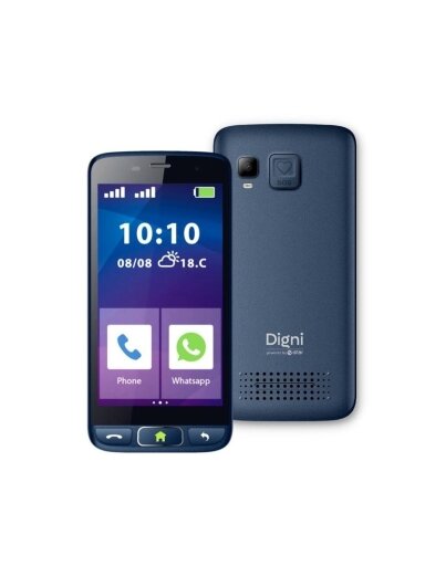 Mobilusis telefonas Digni Smart, mėlynas