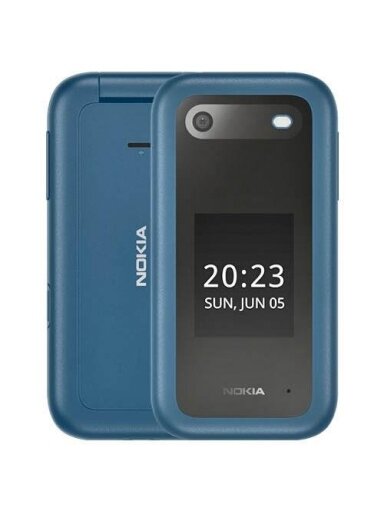 Mobilusis telefonas, Nokia 2660 Flip mėlynas, 48GB/128MB