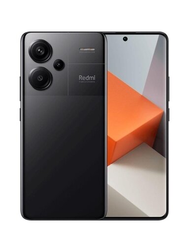 Mobilusis telefonas Redmi Note 13 Pro+, juodas, 8GB/256GB