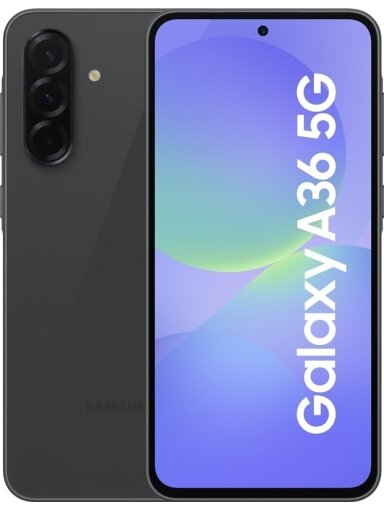 Mobilusis telefonas Samsung Galaxy A36 5G, 128 GB, juoda
