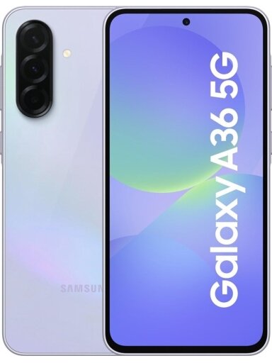 Mobilusis telefonas Samsung Galaxy A36 5G, 128GB violetinė