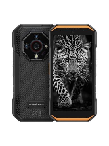 Mobilusis telefonas UleFone Armor X32 128GB oranžinis