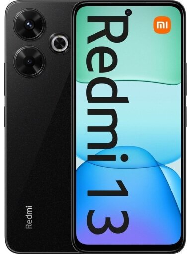 Mobilusis telefonas Xiaomi Redmi 13, pilkas, 8GB/256GB