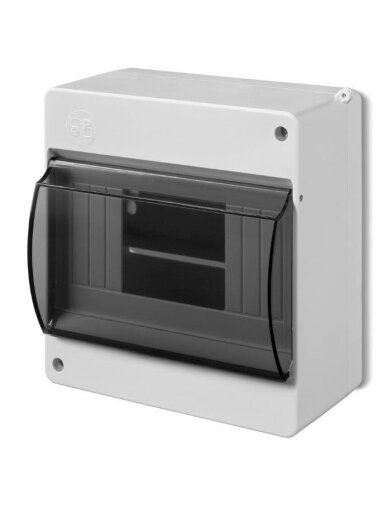 Modulinis skydas Elektroplast, virštink, IP30, 6 mod., pilka