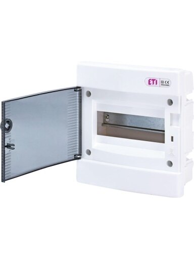 Modulinis skydas ETI ECM08PT, potinkinis, IP40, 8 mod.