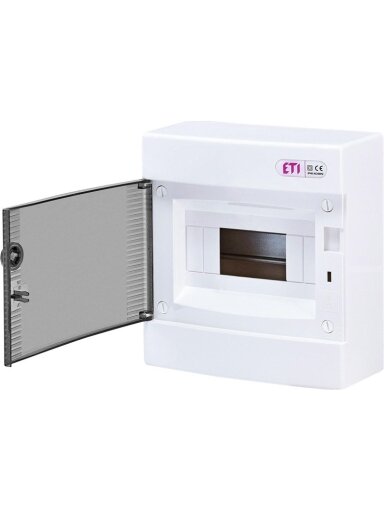 Modulinis skydas ETI ECT08PT, virštinkinis, IP40, 8 mod.