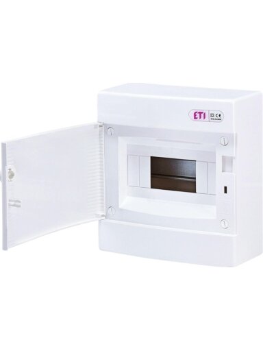 Modulinis skydas ETI ECT8PO, virštinkinis, IP40, 8 mod.