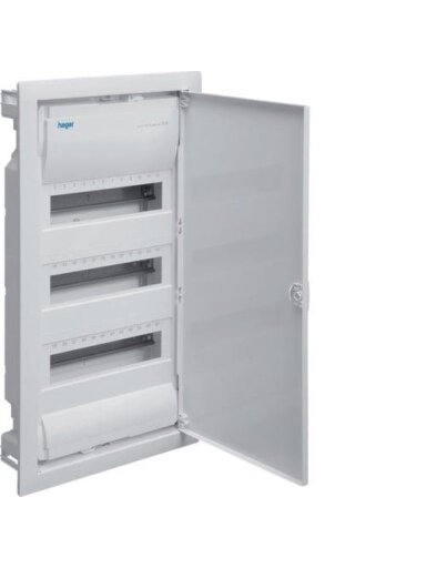 Modulinis skydas Hager VU36NE, potinkinis, IP30, 36 mod.
