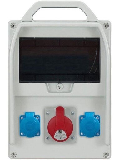 Modulinis skydas R-BOX B.18.300-2-S, 9 modulių, 16A IP44