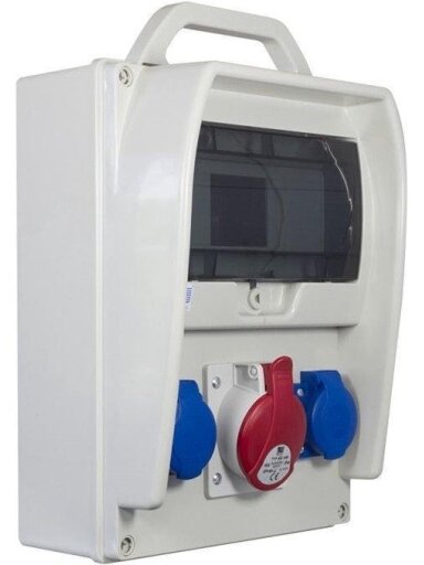 Modulinis skydas R-BOX B.18.300-2-S, 9 modulių, 16A IP44
