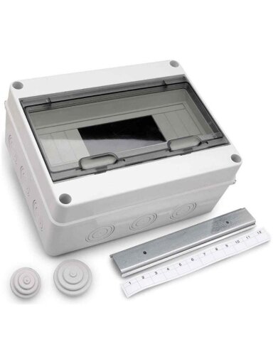 Modulinis skydas Technova, virštinkinis, IP65, 12 mod.,balta