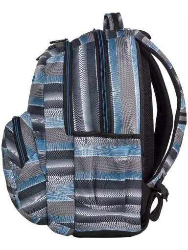 Mokyklinė kuprinė CoolPack Smash - Gray Twist, 31x20x45cm