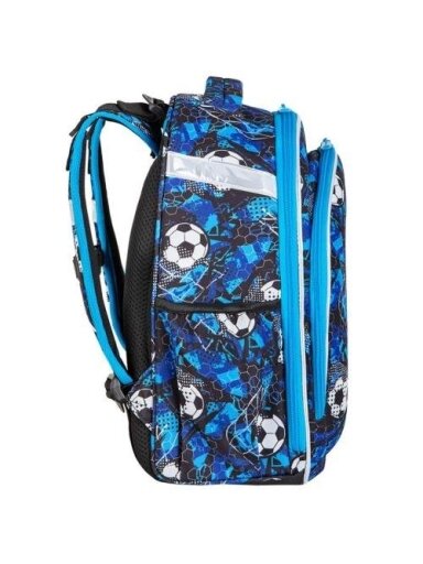 Mokyklinė kuprinė CoolPack Soccer, mėlyna/žydra