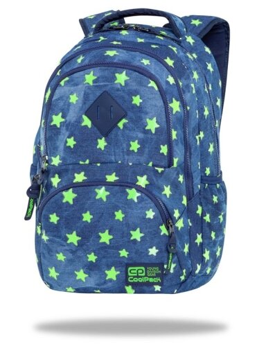 Mokyklinė kuprinė CoolPack Yellow Star, marga, C19134