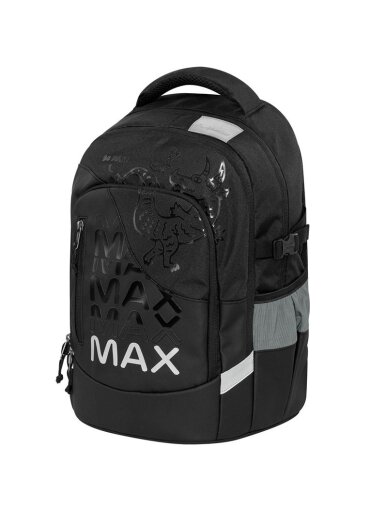 Mokyklinė kuprinė TMMX-038A(1), juoda, 33x23x43 cm