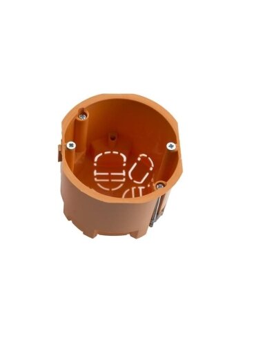 Montavimo dėžutė Pawbol A.0040P/68, 73 x 73 mm su varžtais