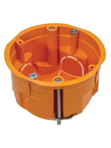 Montavimo dėžutė Pawbol A.0046LP, 68 x 45 mm, su varžtais