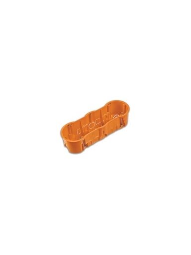 Montavimo dėžutė trivietė Pawbol A.0041PG, 68 x 60 mm