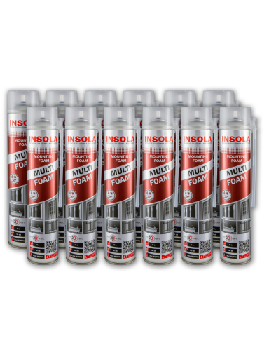 Montavimo putos Insola Multi Foam, 750 ml. 12 vnt.