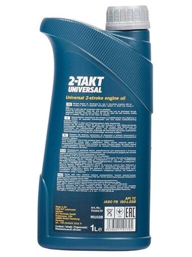 Motociklo variklio tepalas Mannol 2-takt universal, 1 l