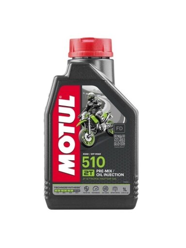 Motociklų variklių tepalas MOTUL 510 2T, 1 l