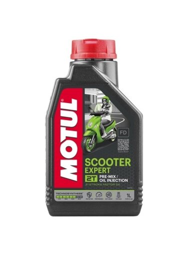 Motociklų variklių tepalas MOTUL SCOOTER EXPERT 2T, 1 l