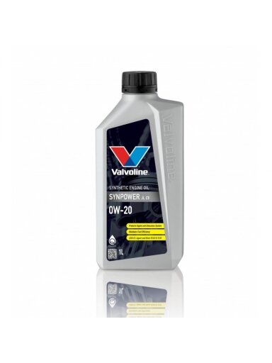 Motor oil Synpower JL C5 0W20 1L, Valvoline