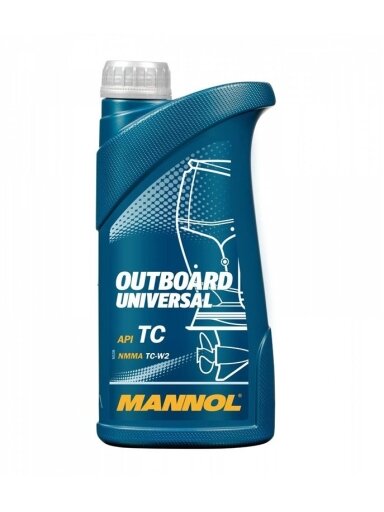 Motorinių valčių variklių tepalas Mannol Outboard, 1 l