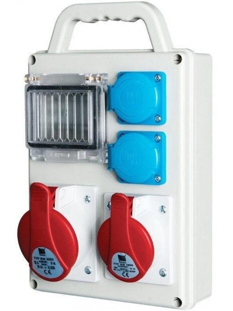 Modulinis skydas R-BOX B.SLIM-4S-2-S, 4 mod., 16A/32A IP44