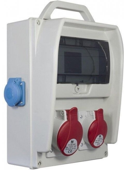 Modulinis skydas R-BOX B.18.300-7-S, 9 mod., 16/32A IP44 Modulinis skydas R-BOX B.18.300-7-S, 9 mod., 16/32A IP44