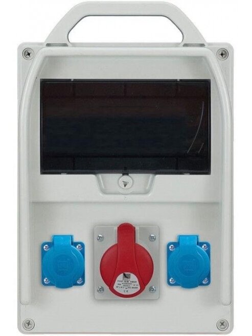 Modulinis skydas R-BOX B.18.300-2-S, 9 modulių, 16A IP44 1 Modulinis skydas R-BOX B.18.300-2-S, 9 modulių, 16A IP44 1
