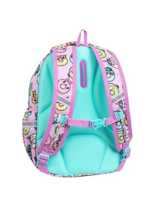 Mokyklinė kuprinė CoolPack Happy Donuts, rožinė 1