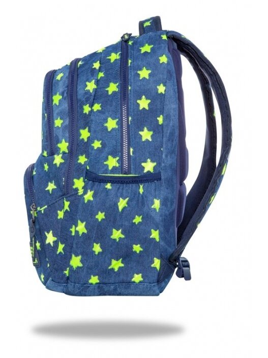 Mokyklinė kuprinė CoolPack Yellow Star, marga, C19134 1 Mokyklinė kuprinė CoolPack Yellow Star, marga, C19134 1