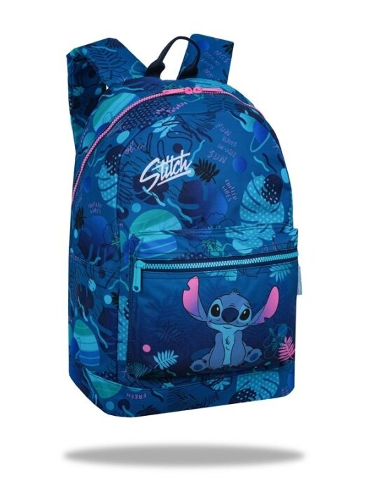 Mokyklinė kuprinė Disney Stitch, mėlyna, 46x37x5cm 1 Mokyklinė kuprinė Disney Stitch, mėlyna, 46x37x5cm 1