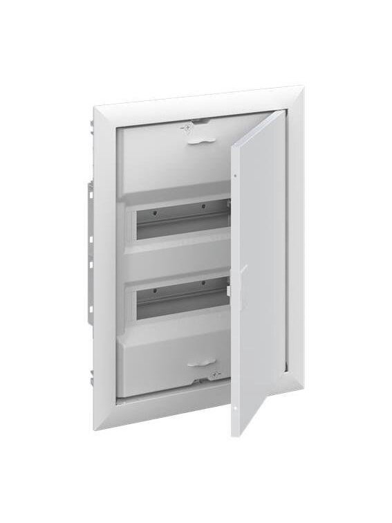 Modulinis skydas ABB, potinkinis, IP30, 24 mod., balta Modulinis skydas ABB, potinkinis, IP30, 24 mod., balta