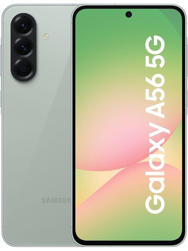 Mobilusis telefonas Samsung Galaxy A56 5G, 128 GB, žalia Mobilusis telefonas Samsung Galaxy A56 5G, 128 GB, žalia