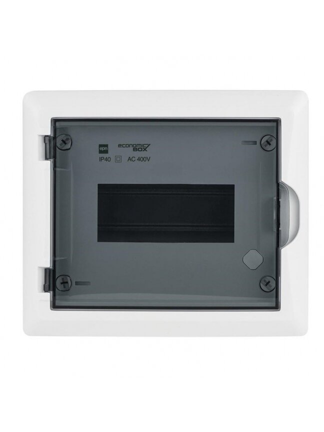 Modulinis skydas Elektroplast, virštink, IP40, 8 mod., balta 1 Modulinis skydas Elektroplast, virštink, IP40, 8 mod., balta 1