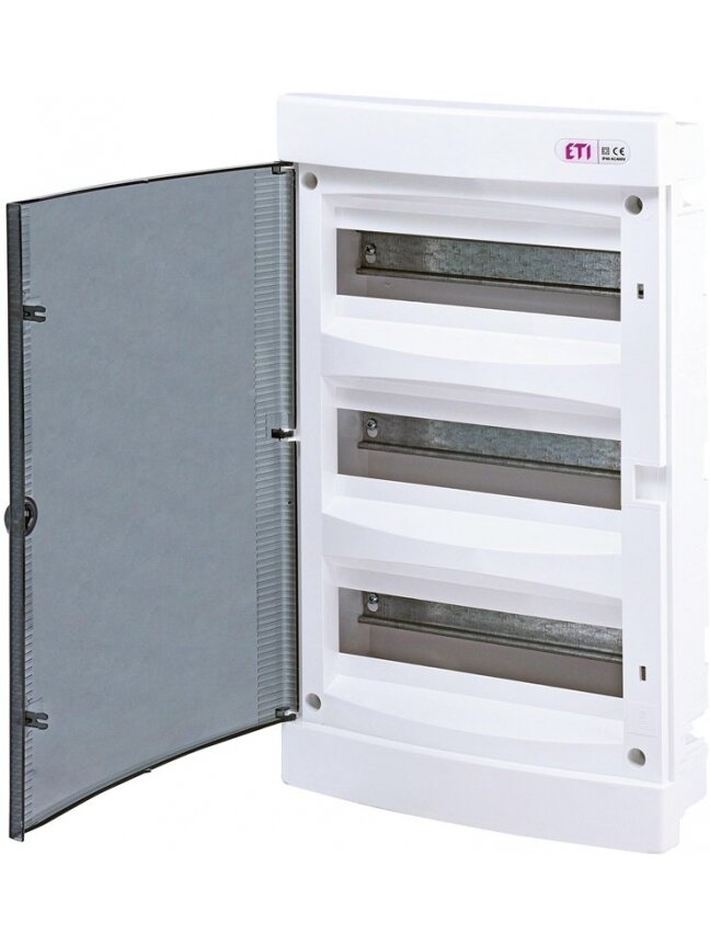 Modulinis skydas ETI ECM36PT, potinkinis, IP40, 36 mod. Modulinis skydas ETI ECM36PT, potinkinis, IP40, 36 mod.
