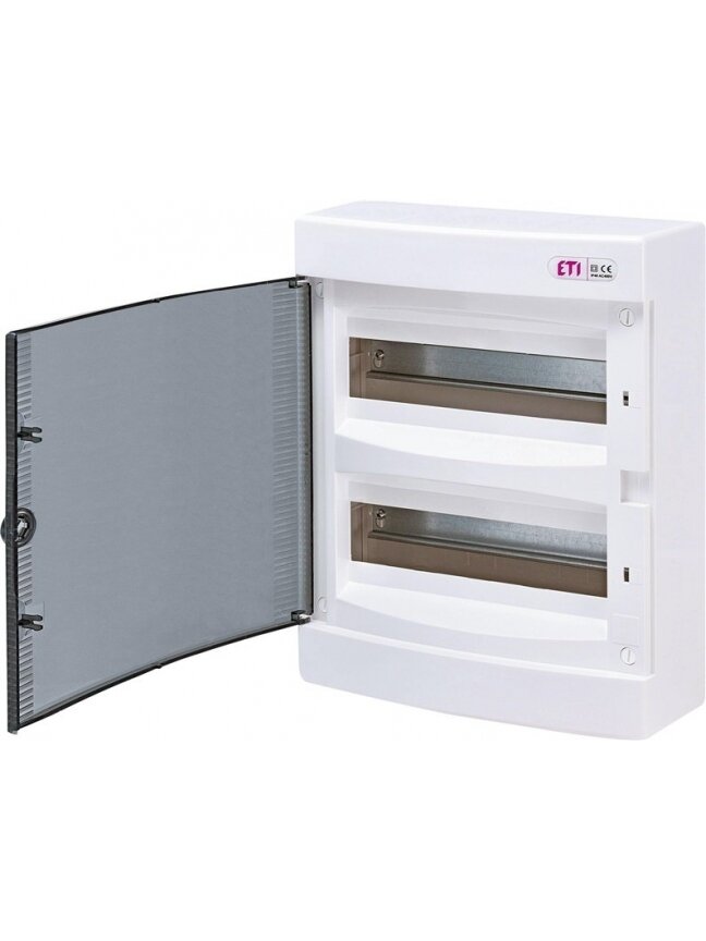 Modulinis skydas ETI ECT24PT, virštinkinis, IP40, 24 mod. Modulinis skydas ETI ECT24PT, virštinkinis, IP40, 24 mod.
