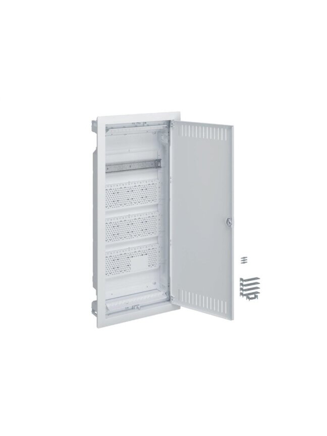 Modulinis skydas Hager Volta, potinkinis, 48 mod., balta sp. Modulinis skydas Hager Volta, potinkinis, 48 mod., balta sp.