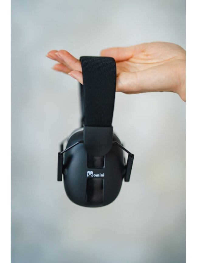 Momini kids noise-reducing earmuffs Milo Black 2 Momini kids noise-reducing earmuffs Milo Black 2