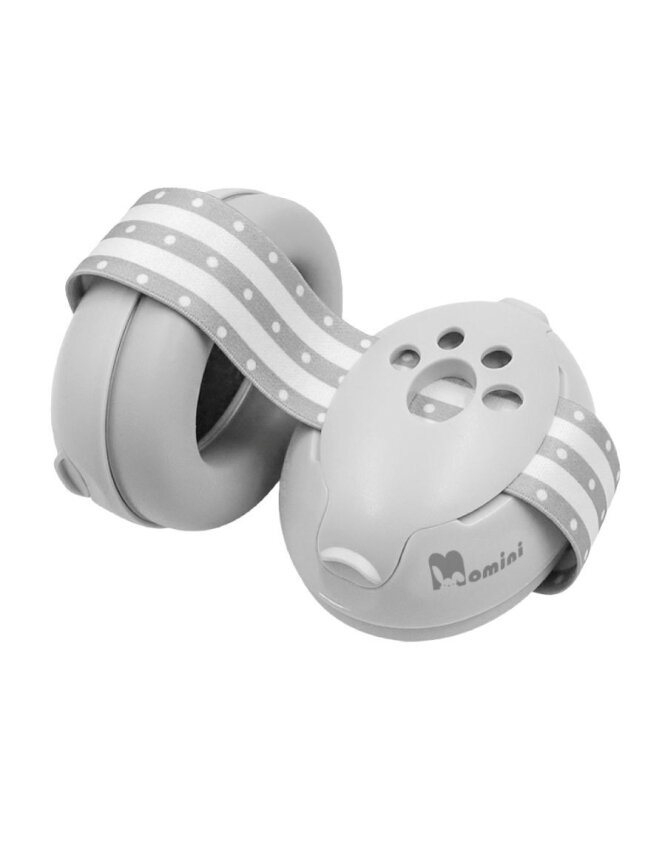 Momini kids noise-reducing earmuffs Mimi Grey 4