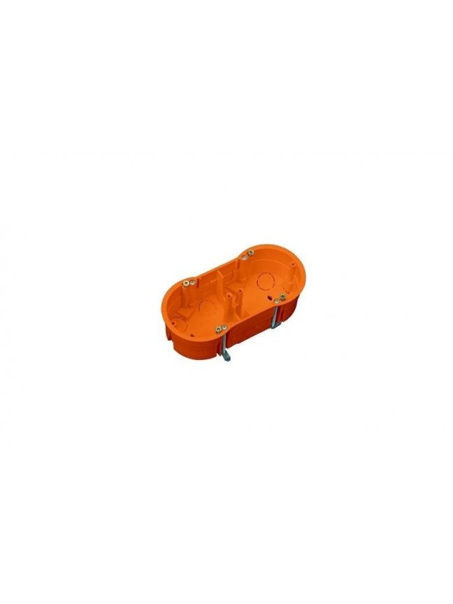 Montavimo dėžutė dviguba Pawbol A.0010P, 68 x 46 mm Montavimo dėžutė dviguba Pawbol A.0010P, 68 x 46 mm