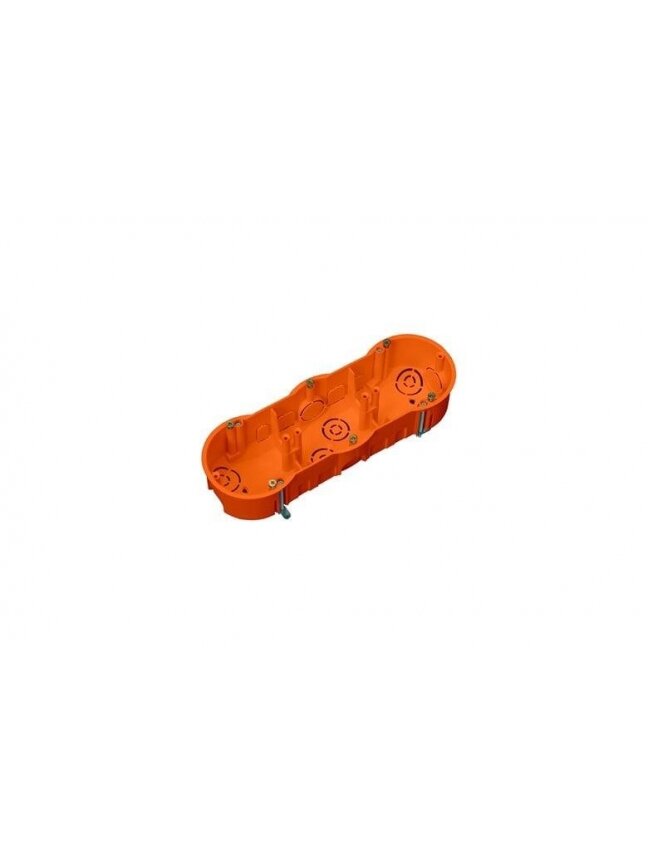 Montavimo dėžutė trivietė Pawbol A.0041P, 68 x 46 mm Montavimo dėžutė trivietė Pawbol A.0041P, 68 x 46 mm
