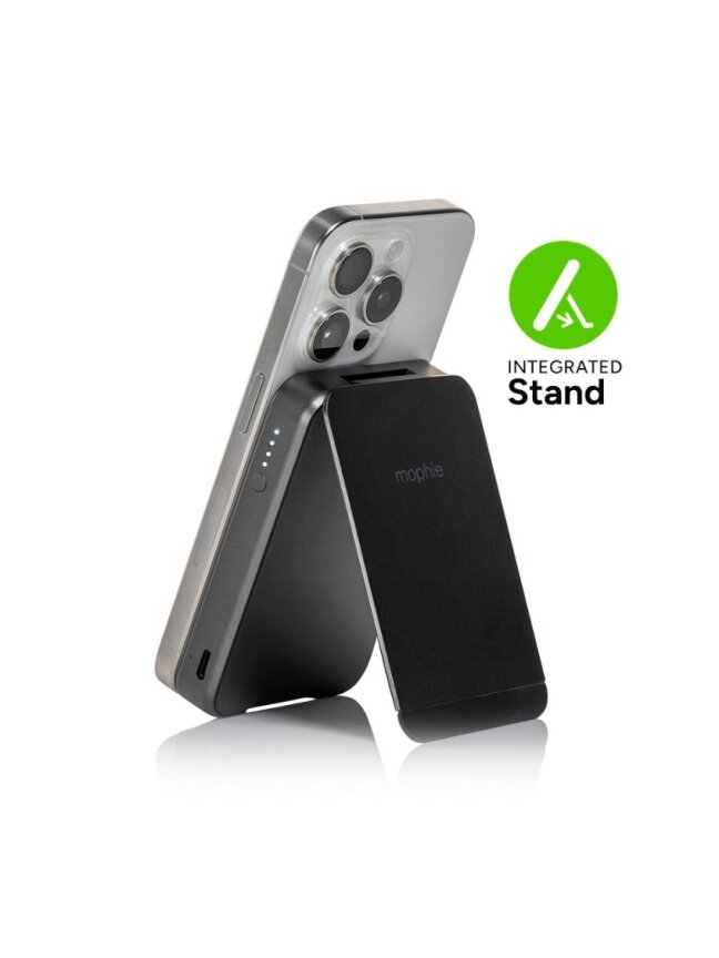 mophie Essentials Magnetic wireless portable battery 10000mAh Black 1