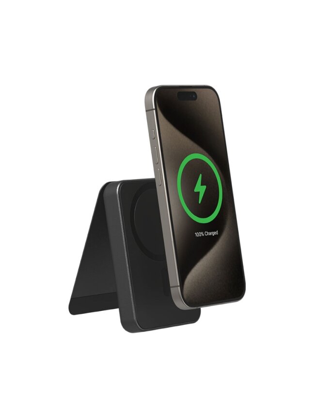 mophie Essentials Magnetic wireless portable battery 10000mAh Black 5