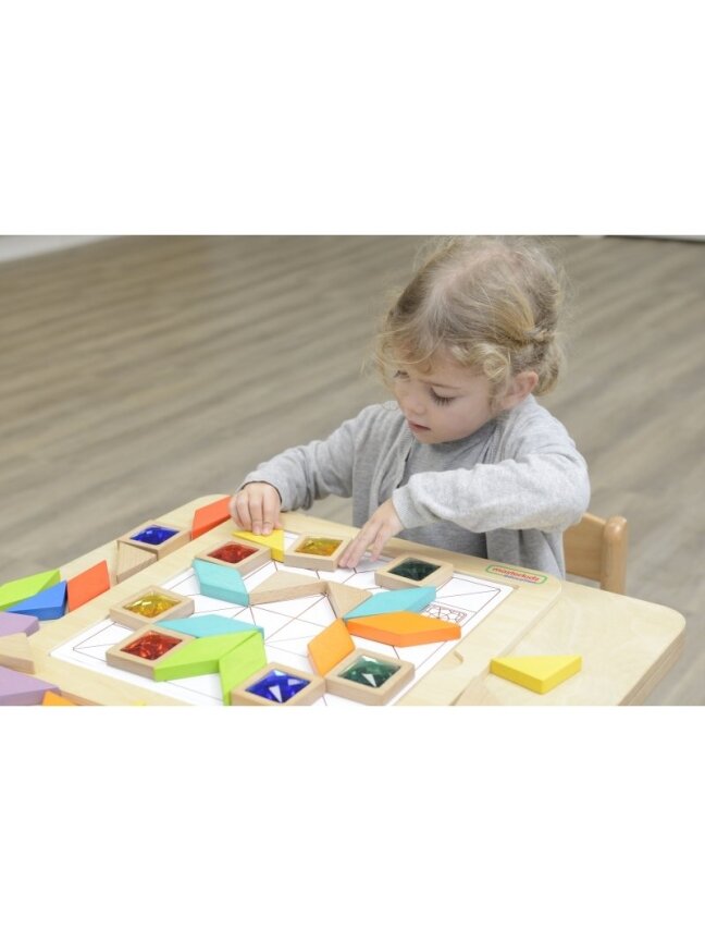 Mozaikos dėlionė MASTERKIDZ Spalvų ir Formų mokymasis Tangram Montessori 6 Mozaikos dėlionė MASTERKIDZ Spalvų ir Formų mokymasis Tangram Montessori 6