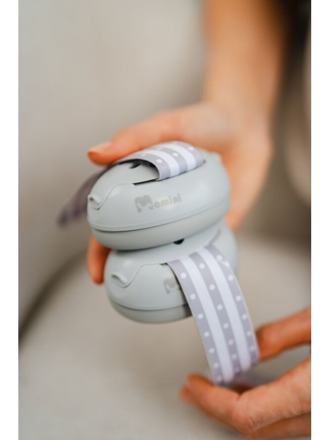 Momini kids noise-reducing earmuffs Mimi Grey Momini kids noise-reducing earmuffs Mimi Grey