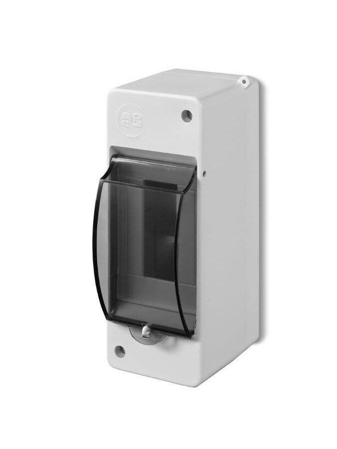 Modulinis skydas Elektroplast, virštink, IP30, 2 mod., pilka Modulinis skydas Elektroplast, virštink, IP30, 2 mod., pilka